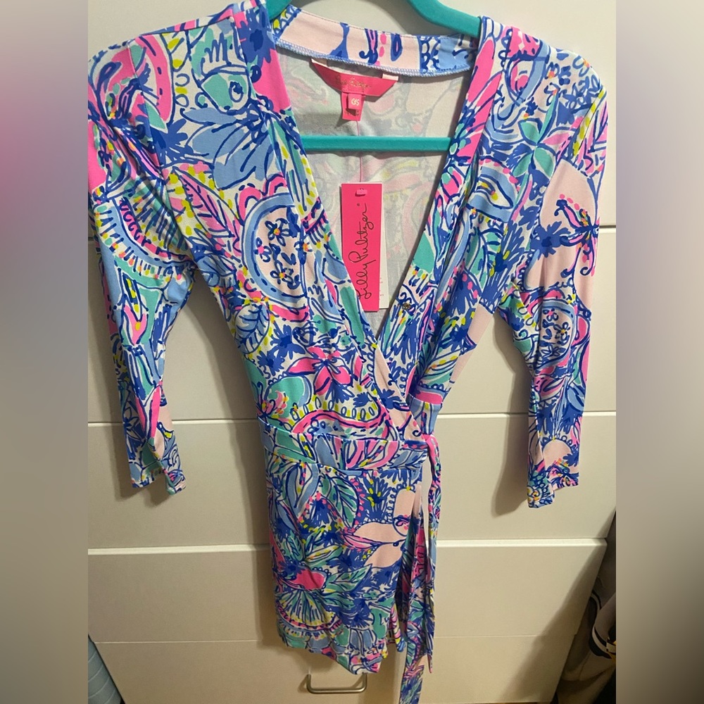 Lilly Pulitzer Karli Wrap Romper